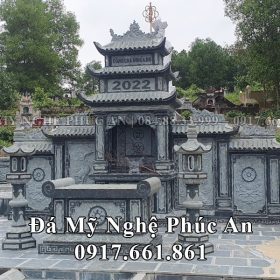 Mẫu Long đình đá đẹp cho Lăng Mộ gia tộc