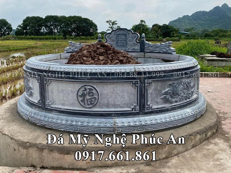 Mau Mo da tron dep duong kinh rong 127cm cao 81cm Mau Mo da tron dep duong kinh rong 127cm cao 81cm