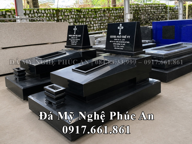 Mẫu Mộ đá Công giáo granite đẹp - Mộ Granite Công Giáo 2026
