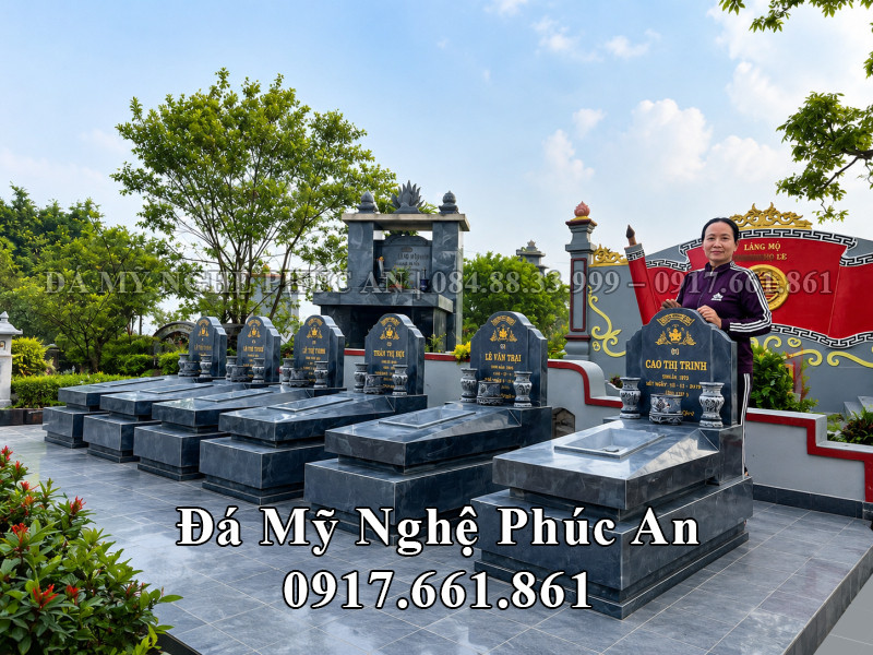 Mẫu Mộ đá xanh rêu đẹp, tiêu biểu năm 2026