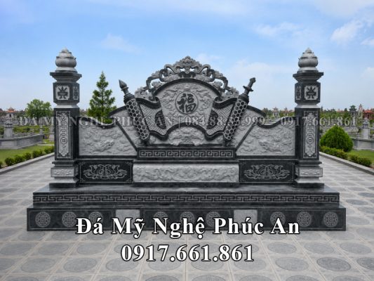 Mau Binh Phong Da Khu Lang Mo Gia Toc Dong Ho