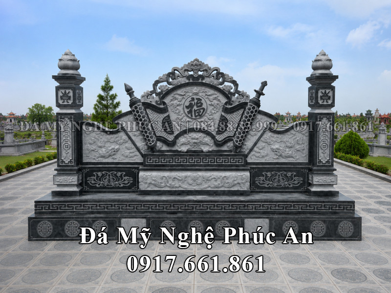 Mau Binh Phong Da Khu Lang Mo Gia Toc Dong Ho